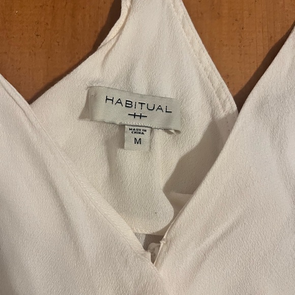 Habitual Camryn Side Tie Racerback Tank Sz M - Picture 3 of 6